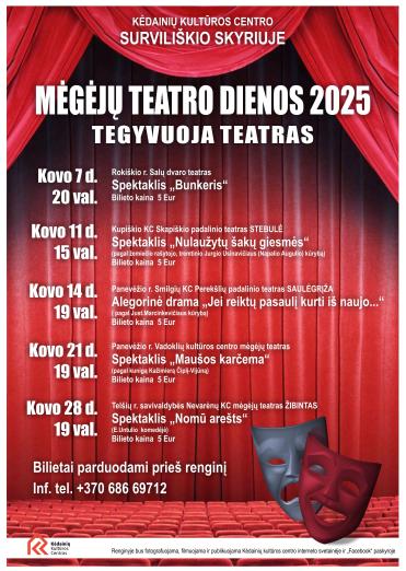 Spektaklis „Bunkeris“ | Mėgėjų teatro dienos 2025